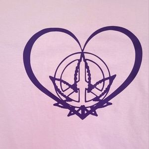 You haven't seen on like this. Our own spin to it. Peace love weed